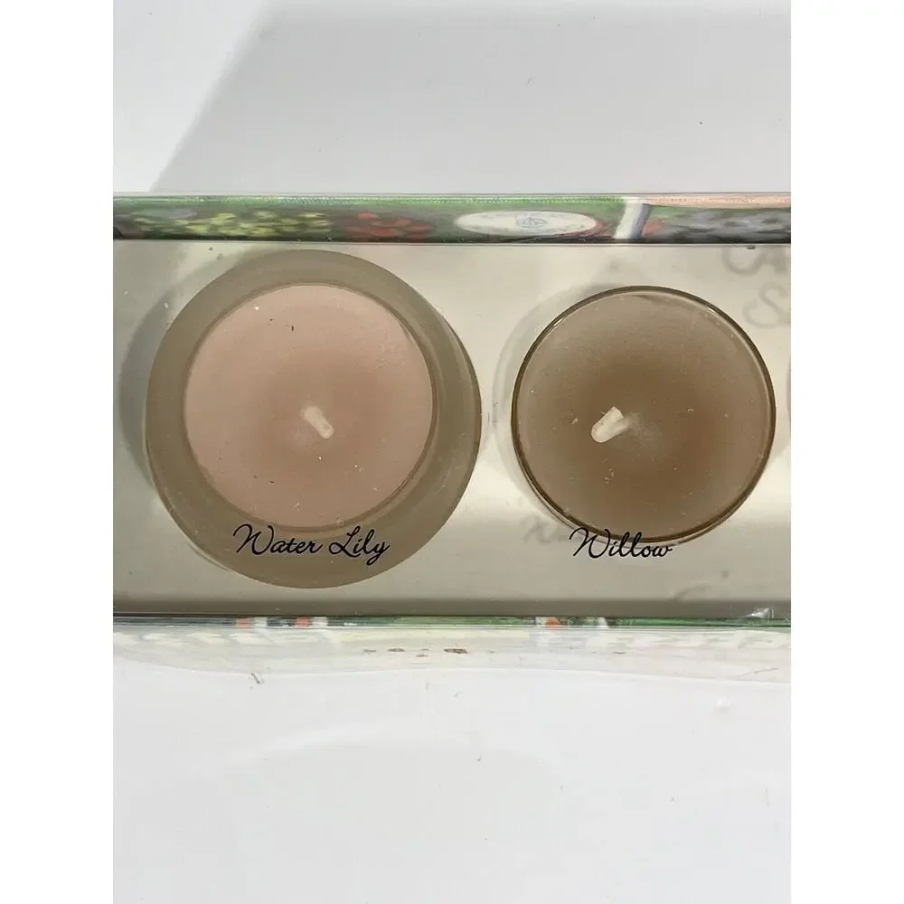 Carolina Designs Scented Tealite Gift Set 6‎ Candles & 1 Holder Tea Light Candle